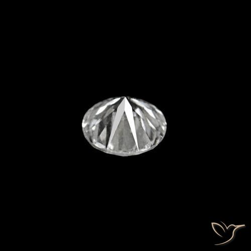 0.04캐럿 천연 D 다이아몬드, 둥근, VVS