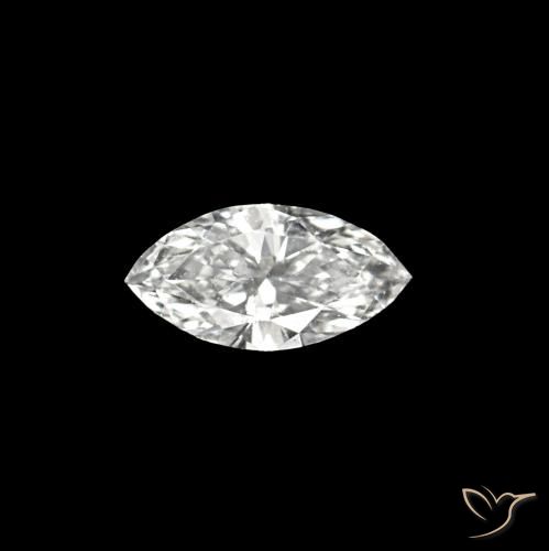 0.07ct D 다이아몬드, 보석, VVS