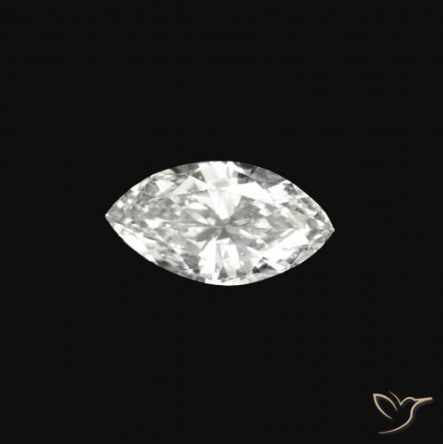0.07캐럿 천연 E 다이아몬드, 보석, VVS