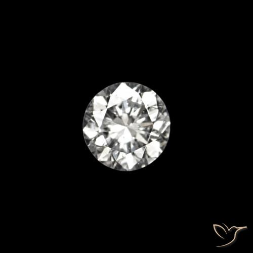 0.02캐럿 천연 D 다이아몬드, 둥근, VVS-VS