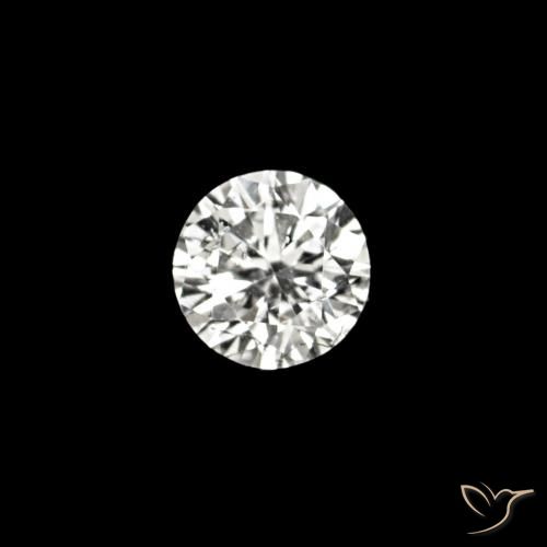 0.02ct D 다이아몬드, 둥근, VVS-VS