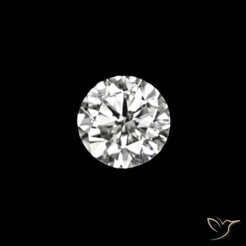 0.02ct D 다이아몬드, 둥근, VVS-VS