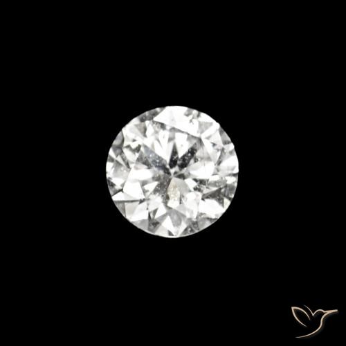 0.02ct D 다이아몬드, 둥근, VVS-VS
