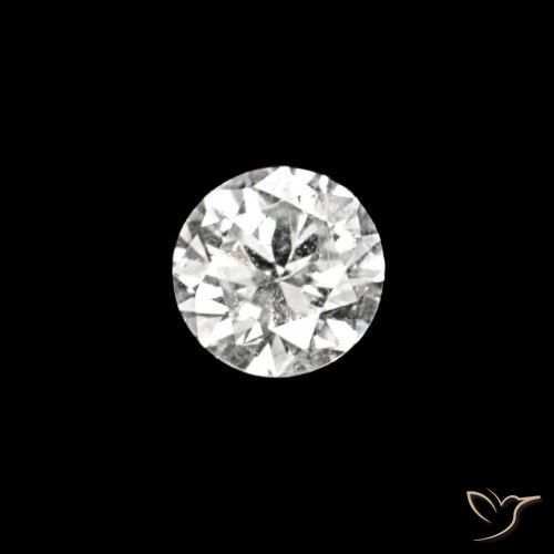 0.02캐럿 천연 D 다이아몬드, 둥근, VVS-VS