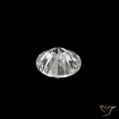 0.02캐럿 천연 D 다이아몬드, 둥근, VVS-VS