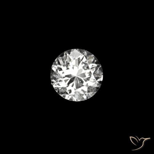 0.02캐럿 천연 D 다이아몬드, 둥근, VVS-VS