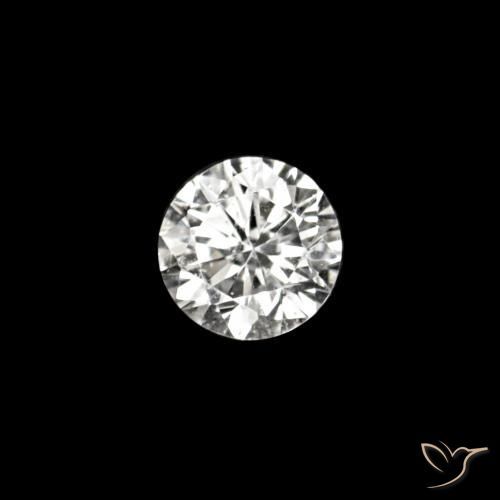 0.02캐럿 천연 D 다이아몬드, 둥근, VVS-VS
