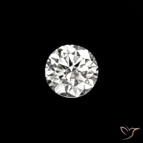 0.02ct D 다이아몬드, 둥근, VVS-VS