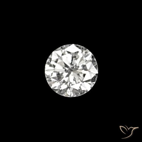 0.02캐럿 천연 D 다이아몬드, 둥근, VVS-VS