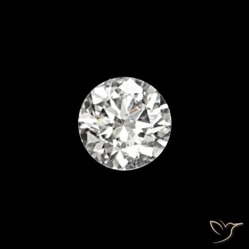 0.02ct D 다이아몬드, 둥근, VVS-VS