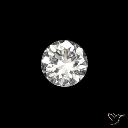 0.02ct D 다이아몬드, 둥근, VVS-VS