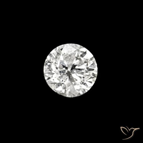 0.02ct D 다이아몬드, 둥근, VVS-VS