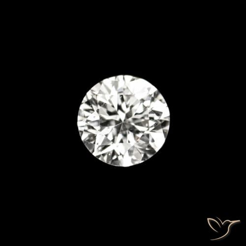 0.02ct D 다이아몬드, 둥근, VVS-VS