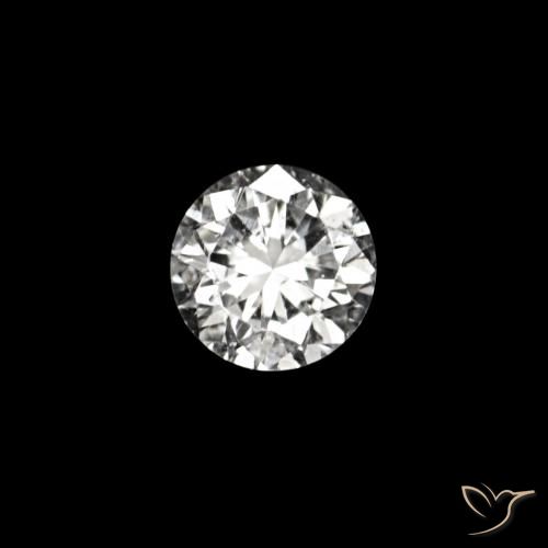 0.02ct D 다이아몬드, 둥근, VVS-VS