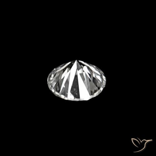 0.02캐럿 천연 D 다이아몬드, 둥근, VVS-VS