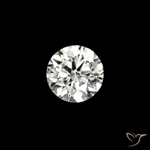 0.02ct D 다이아몬드, 둥근, VVS-VS