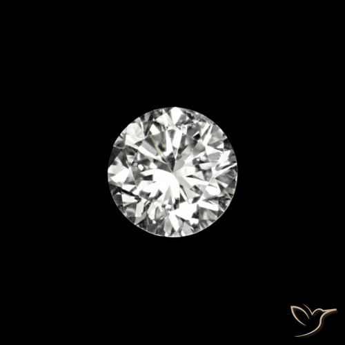 0.02ct D 다이아몬드, 둥근, VVS-VS