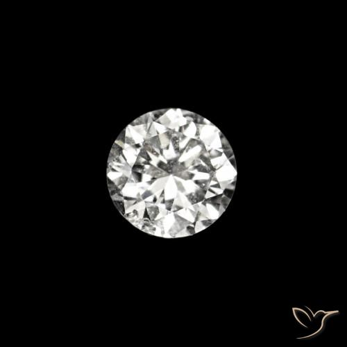 0.02ct D 다이아몬드, 둥근, VVS-VS