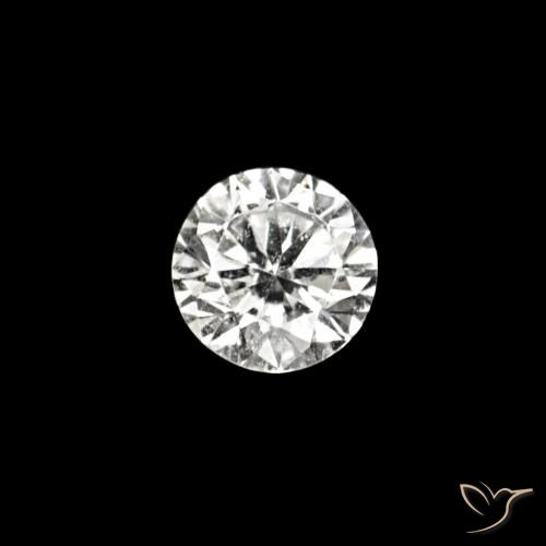 0.02ct D 다이아몬드, 둥근, VVS-VS