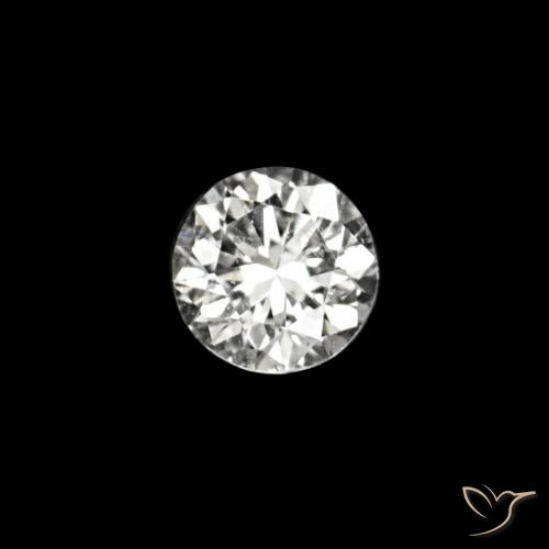 0.02ct D 다이아몬드, 둥근, VVS-VS