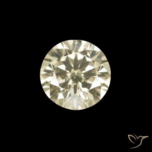 0.17캐럿 천연 L 다이아몬드, 둥근, VVS
