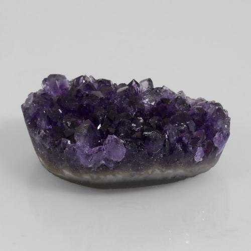 79.16캐럿 천연 다크 바이올렛 드루지 아메시스트, 멋진 모양, 36.6×24.6 mm, 불투명체