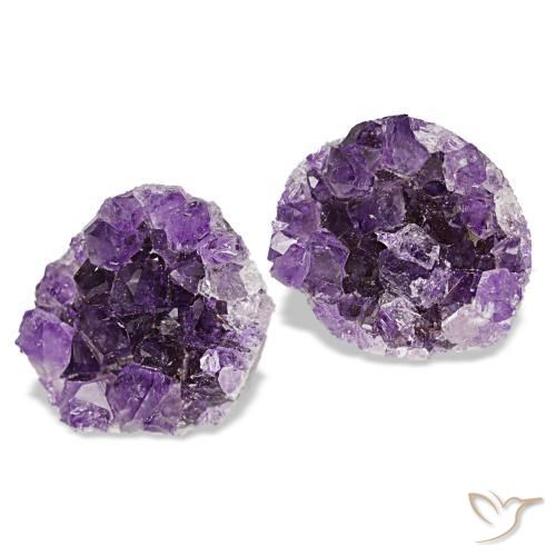 16.88캐럿 천연 미디엄 바이올렛 드루지 아메시스트 보석, 멋진 모양, 13.2×11.6 mm, 불투명체