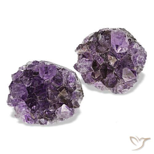 11.85캐럿 천연 미디엄 바이올렛 드루지 아메시스트 보석, 멋진 모양, 12.3×10.5 mm, 불투명체