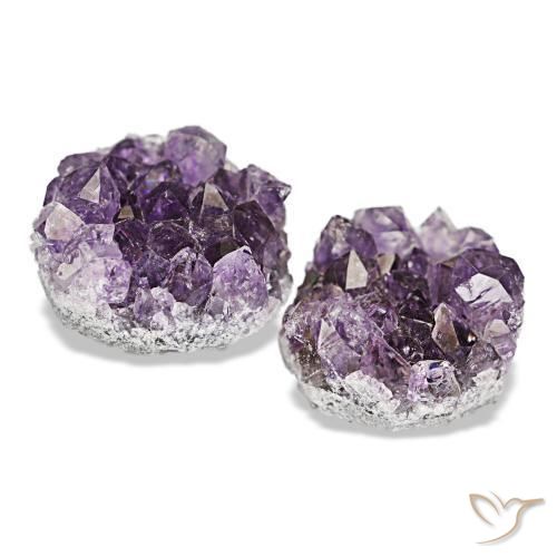 11.85캐럿 천연 미디엄 바이올렛 드루지 아메시스트 보석, 멋진 모양, 12.3×10.5 mm, 불투명체