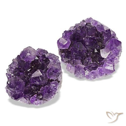 20.54캐럿 천연 미디엄 바이올렛 드루지 아메시스트 보석, 멋진 모양, 14.3×13.2 mm, 불투명체