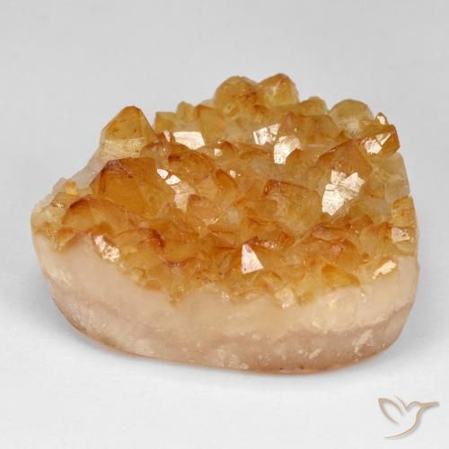 71.45ct 자연스러운 허니 오렌지 드루지 시트린, 일조, 불투명체