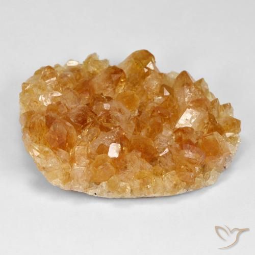 43.06ct 자연스러운 Medium Light-Orange 드루지 시트린, 팬시한, 불투명체