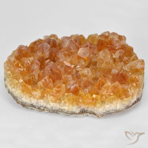 49.85ct 자연스러운 Medium Light-Orange 드루지 시트린, 팬시한, 불투명체