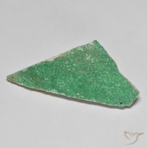 10.43ct 자연스러운 미디엄 그린 드루지 바리사이트, 팬시한, 불투명체