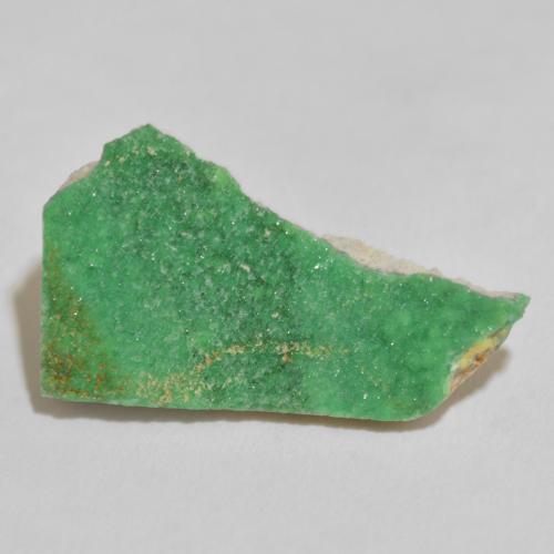 7.78ct 자연스러운 딥 펀 그린 드루지 바리사이트, 팬시한, 불투명체