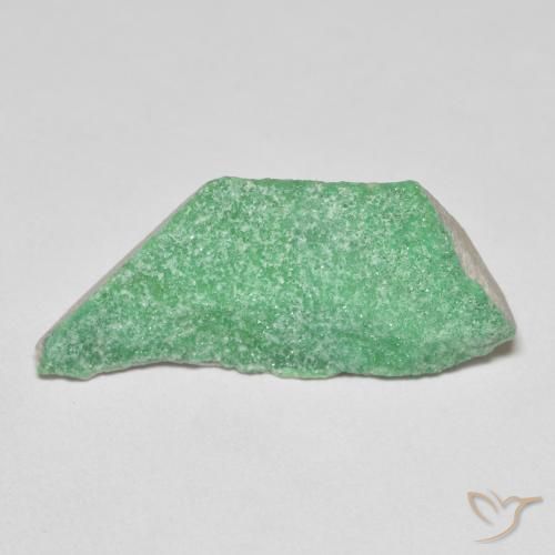 9.37ct 자연스러운 연한 초록색 드루지 바리사이트, 팬시한, 불투명체