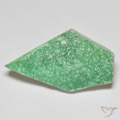 11.69ct 자연스러운 토끼풀 그린 드루지 바리사이트, 팬시한, 불투명체