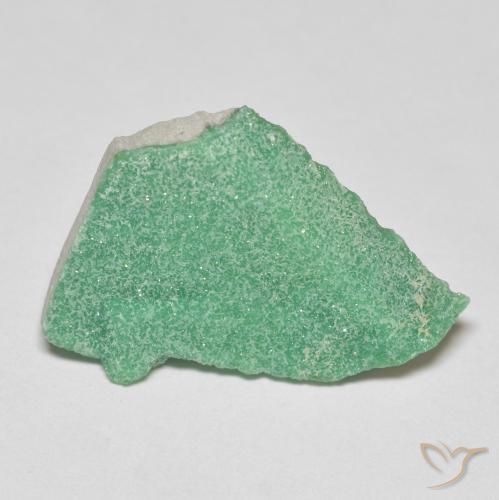 9.01ct 자연스러운 미디엄 그린 드루지 바리사이트, 팬시한, 불투명체