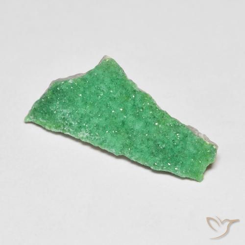 5.40ct 자연스러운 황록색 드루지 바리사이트, 팬시한, 불투명체