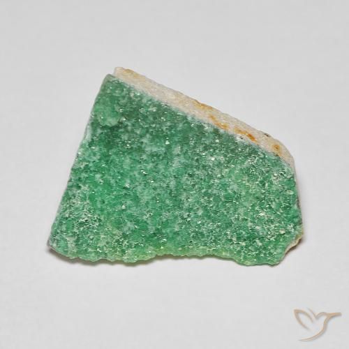 4.25ct 자연스러운 클로버 그린 드루지 바리사이트, 팬시한, 불투명체