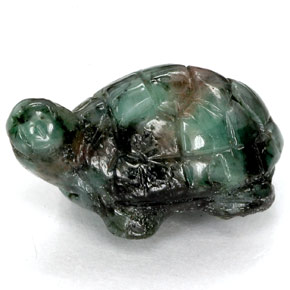 6.06캐럿 천연 Black Green 에메랄드, 멋진 모양, 불투명체