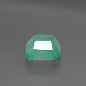 0.98캐럿 천연 그린 에메랄드, 에메랄드 컷, 6.2×5.6 mm, I1