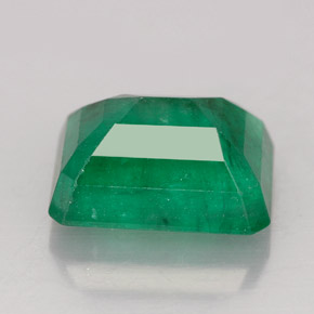 4.52캐럿 천연 그린 에메랄드, 에메랄드 컷, 11×8.5 mm, SI-I1