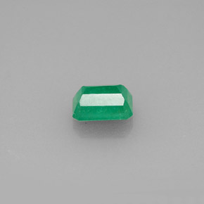 0.71캐럿 천연 그린 에메랄드, 에메랄드 컷, 6.2×4.6 mm, SI-I1