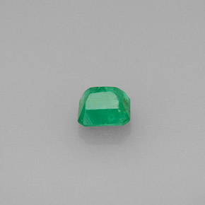 0.48캐럿 천연 그린 에메랄드, 에메랄드 컷, 4.7×4.4 mm, SI-I1