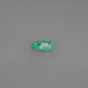 0.31캐럿 천연 그린 에메랄드, 배 모양, 5.7×4.1 mm, VS-SI