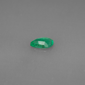 0.32캐럿 천연 그린 에메랄드, 배 모양, 6×4 mm, VS-SI