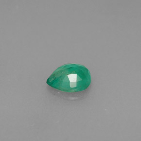 0.29캐럿 천연 그린 에메랄드, 배 모양, 5.1×4.1 mm, SI
