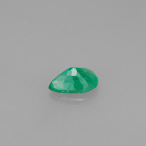 0.33캐럿 천연 그린 에메랄드, 배 모양, 5.8×4 mm, VS-SI