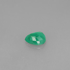 0.30캐럿 천연 그린 에메랄드, 배 모양, 5×4 mm, SI